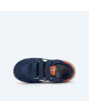 Zapatilla Munich Mini Goal Velcro 1620 AzulMarino
