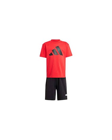 Camiseta+Short Adidas BL Set 160 Purrub/Black