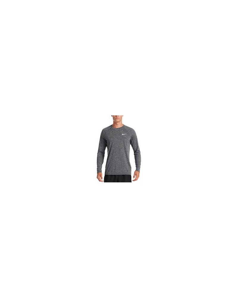 Camiseta Nike MangaLarga Swim Heather Gris